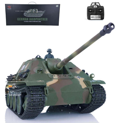 Henglong 1/16 TK7.0 Plastic Jadpanther 3869 RTR RC Tank 2.4G w/ BB Shooting Unit Smoking Road Wheels Engine Sound Outdoor Tank