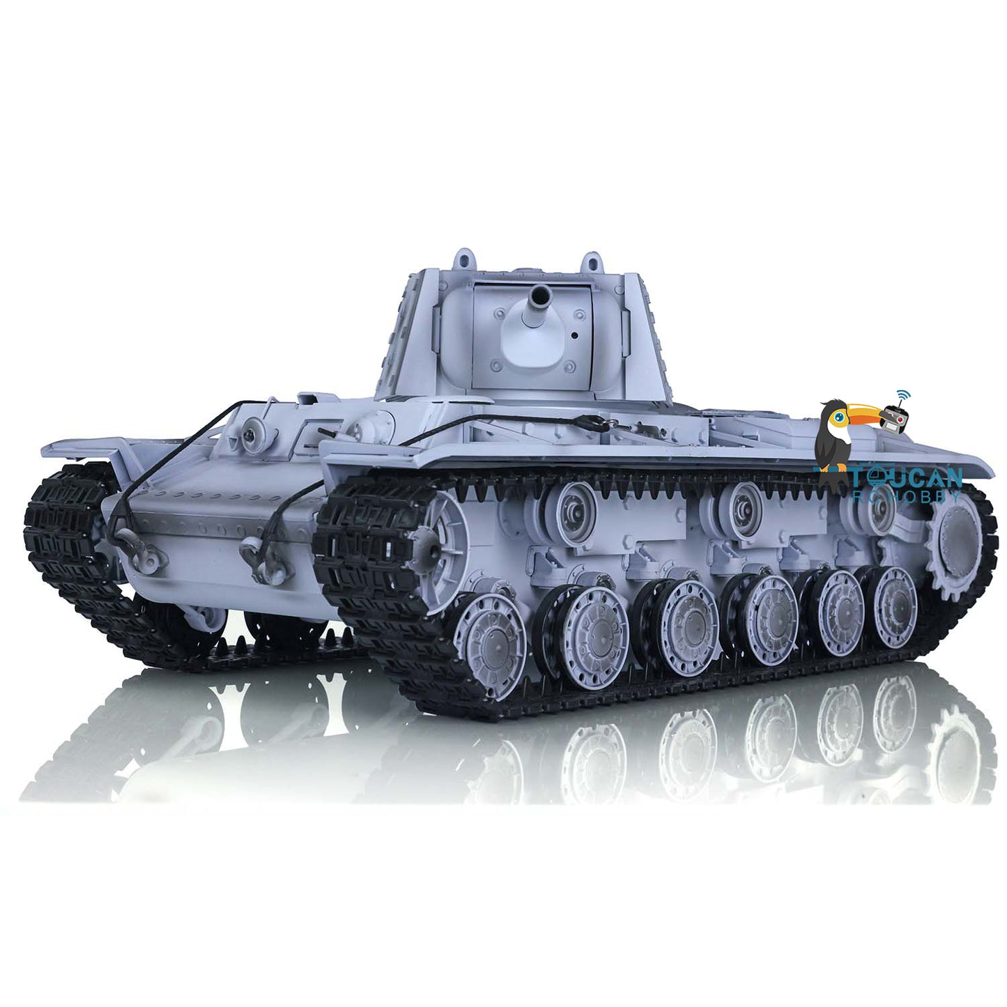 Henglong 1/16 TK7.0 3878 Upgraded Remote Control Tank RTR RC Tank w/ FPV Smoking 360 Degrees Rotating Turret Metal Idler Sprocket