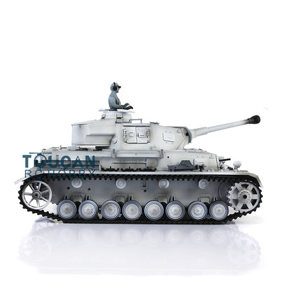 Henglong 1/16 TK7.0 Upgraded German Panzer IV F2 RTR RC Tank 3859 w/ Metal Tracks Idler Sprocket Wheels Smoking Gearbox Sound Effect