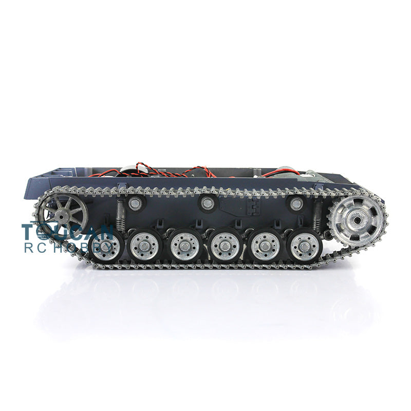 Henglong Chassis W/ Metal Tracks Wheels for 1/16 German RC Panzer III L 3848 Tank Radio Controlled Panzer DIY Models