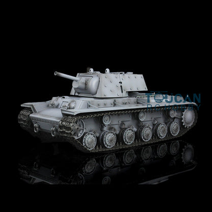 Henglong 1/16 TK7.0 RC Tank 3878 Customized Soviet KV-1 w/ 360 Degrees Rotating Turret Metal Tracks Road Wheels Tracks Sprocket Wheel