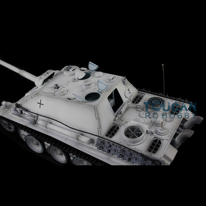 Henglong 1/16 TK7.0 Plastic Jadpanther 3869 RTR RC Tank 2.4G w/ BB Shooting Unit Smoking Road Wheels Engine Sound Outdoor Tank