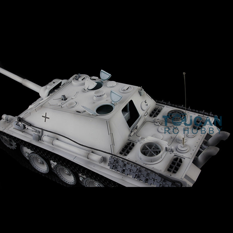 IN STOCK Henglong 1/16 Upgraded 3869 7.0 German Tank Model Jadpanther w/ FPV Camera Metal Tracks Idler Sprocket Wheels BB Shooting Engine Sound