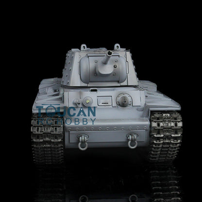 Henglong 1/16 TK7.0 RC Tank 3878 Customized Soviet KV-1 w/ 360 Degrees Rotating Turret Metal Tracks Road Wheels Tracks Sprocket Wheel