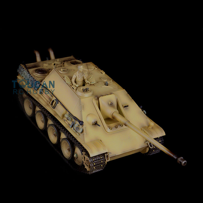 IN STOCK Henglong 1/16 Upgraded 3869 7.0 German Tank Model Jadpanther w/ FPV Camera Metal Tracks Idler Sprocket Wheels BB Shooting Engine Sound