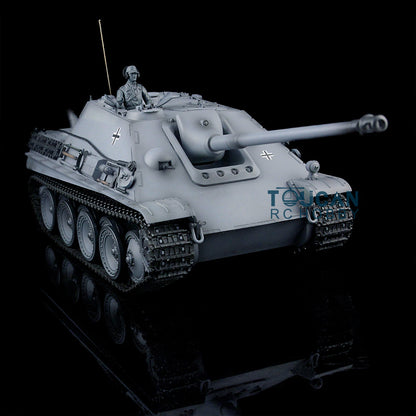 Henglong 1/16 TK7.0 Plastic Jadpanther 3869 RTR RC Tank 2.4G w/ BB Shooting Unit Smoking Road Wheels Engine Sound Outdoor Tank