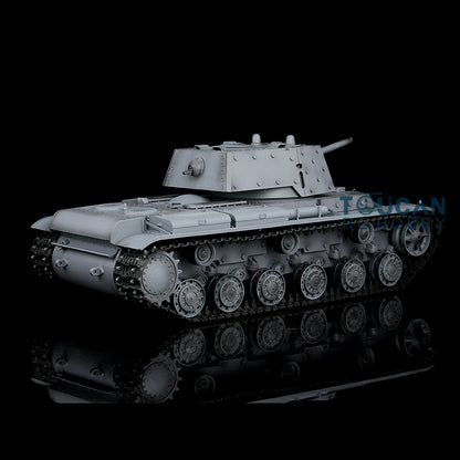 Henglong RC Tank Model 1/16 TK7.0 Plastic 3878 Soviet Union KV-1 w/ FPV 360 Degrees Rotating Turret BB Shooting Sound Effect 2.4Ghz