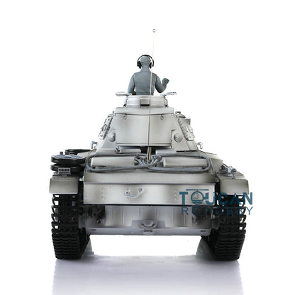 Henglong 1/16 RTR RC Tank 3848 TK7.0 Customized Panzer III L 360 Degrees Rotating Turret FPV Metal Tracks Road Wheels Smoking Gearbox