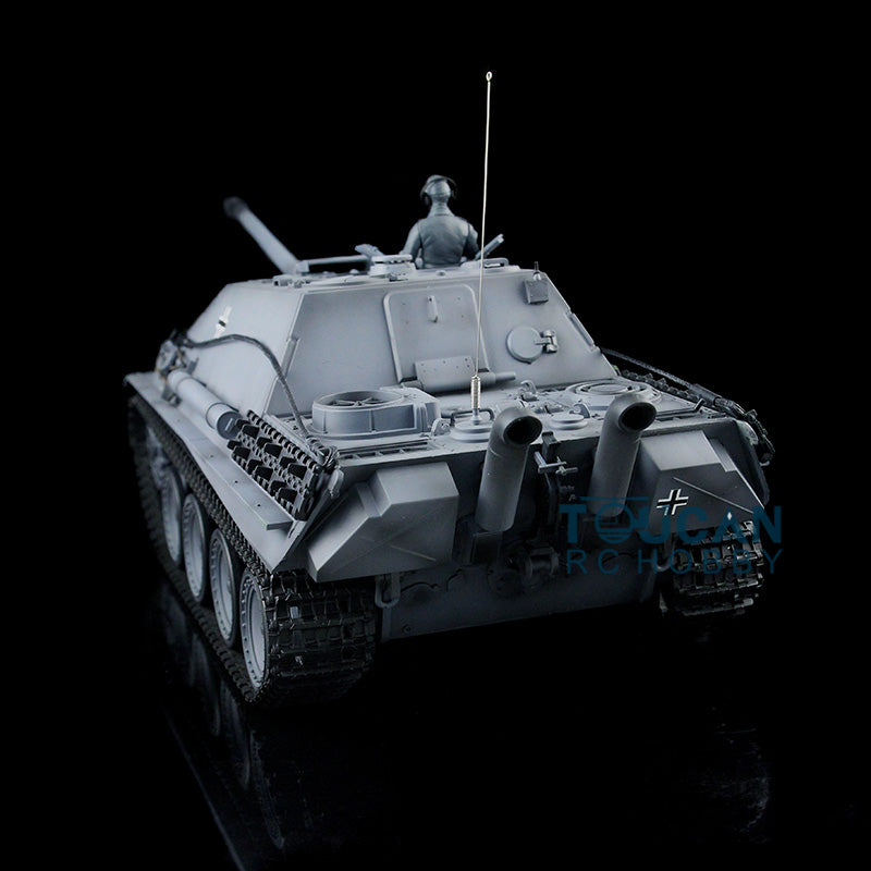 Henglong 1/16 TK7.0 Plastic Jadpanther 3869 RTR RC Tank 2.4G w/ BB Shooting Unit Smoking Road Wheels Engine Sound Outdoor Tank