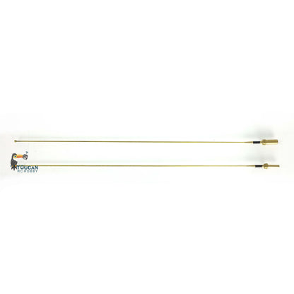 1Pair Metal Antenna for HL 1/16 Scale RC Tank Heng Long Leopard2A6 3889 Electric Wheeled Model Spare Parts Decoration