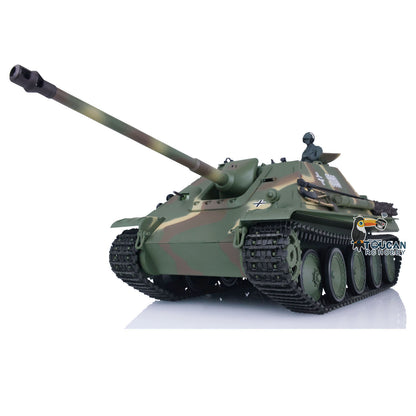 Henglong 1/16 TK7.0 Plastic Jadpanther 3869 RTR RC Tank 2.4G w/ BB Shooting Unit Smoking Road Wheels Engine Sound Outdoor Tank