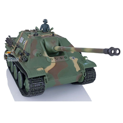 Henglong 1/16 TK7.0 Plastic Jadpanther 3869 RTR RC Tank 2.4G w/ BB Shooting Unit Smoking Road Wheels Engine Sound Outdoor Tank