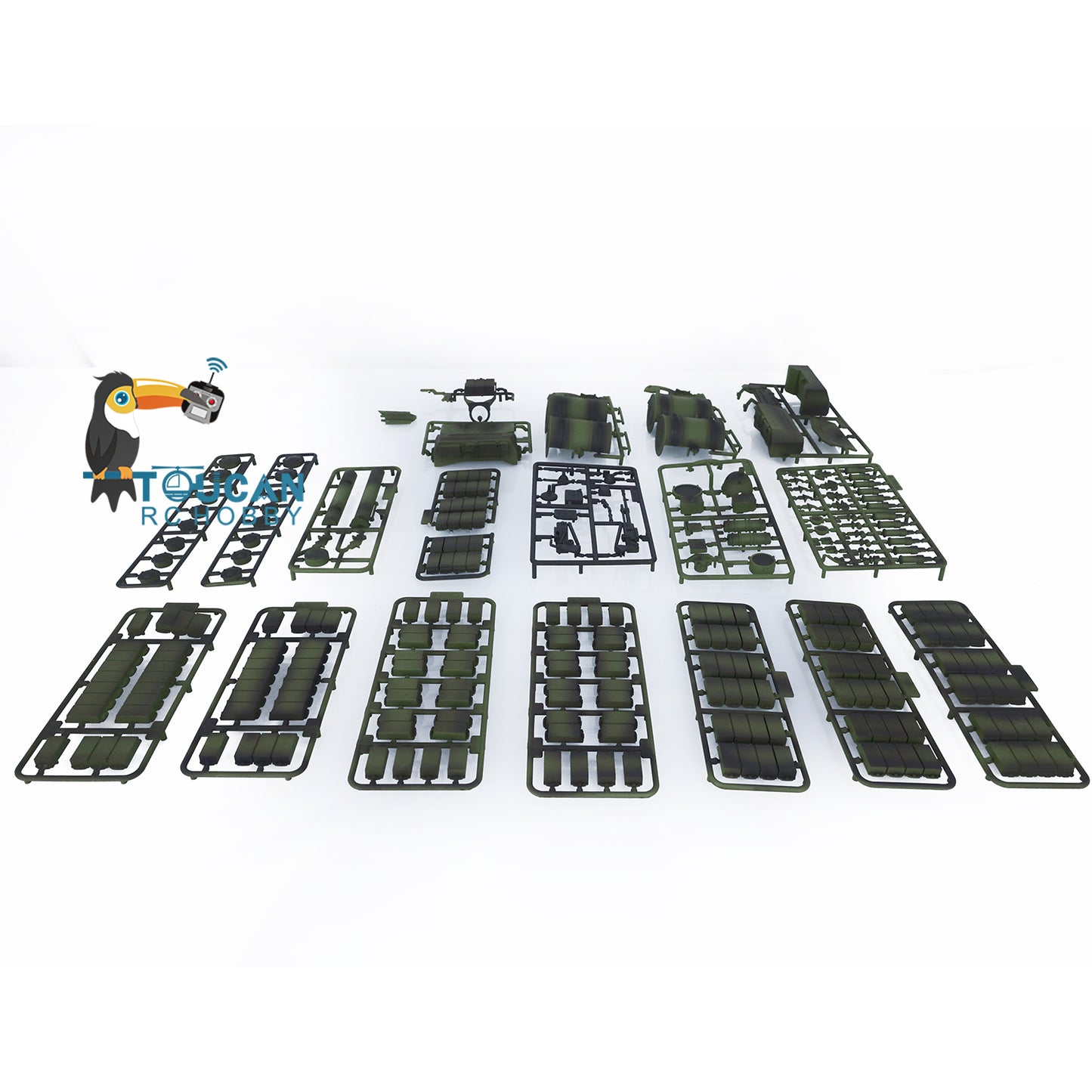 1:16 Scale Plastic Parts Bag Accessories for Henglong Armored Vehicle Soviet T72 RC Tank Decoration 3939 DIY Model