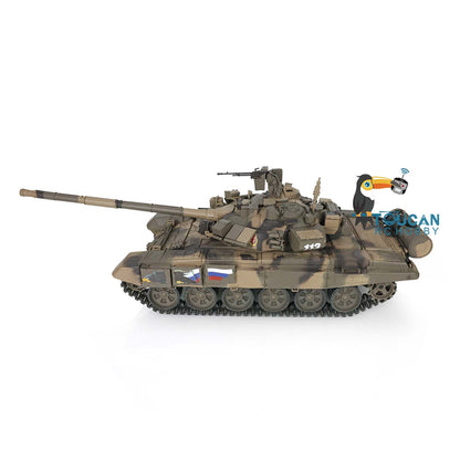 Henglong 2.4Ghz 1/16 7.0 Plastic Russian T90 RTR RC Tank 3938 W/ 360 Degrees Turret Radio System BB Shooting Unit IR Battle