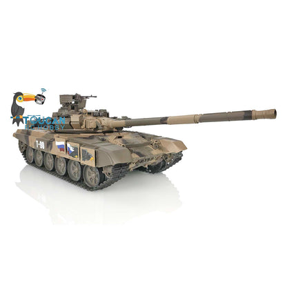 Henglong 2.4Ghz 1/16 7.0 Plastic Russian T90 RTR RC Tank 3938 W/ 360 Degrees Turret Radio System BB Shooting Unit IR Battle