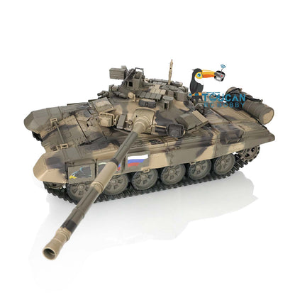 Henglong 2.4Ghz 1/16 7.0 Plastic Russian T90 RTR RC Tank 3938 W/ 360 Degrees Turret Radio System BB Shooting Unit IR Battle