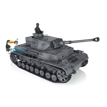 Henglong 1/16 TK7.0 Radio Control Tank Model 3859 RC Plastic German Panzer IV F2 w/ 360 Degrees Rotating Turret Infrared Battle System