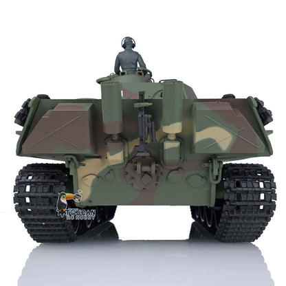 Henglong 1/16 Plastic Radio Control Tank 3879 TK7.0 German Panther G RTR Tank 2.4G w/ Engine Sound Smoking Gearbox on RC Tank