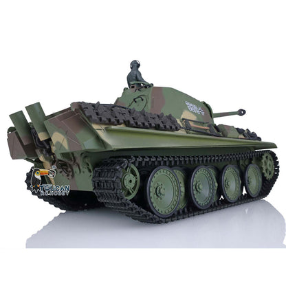 Henglong Remote Control Tank Model TK7.0 German Panther G 3879 1/16 Plastic RC Tank Model W/ FPV 360 Degrees Rotating Turret 2 Sounds