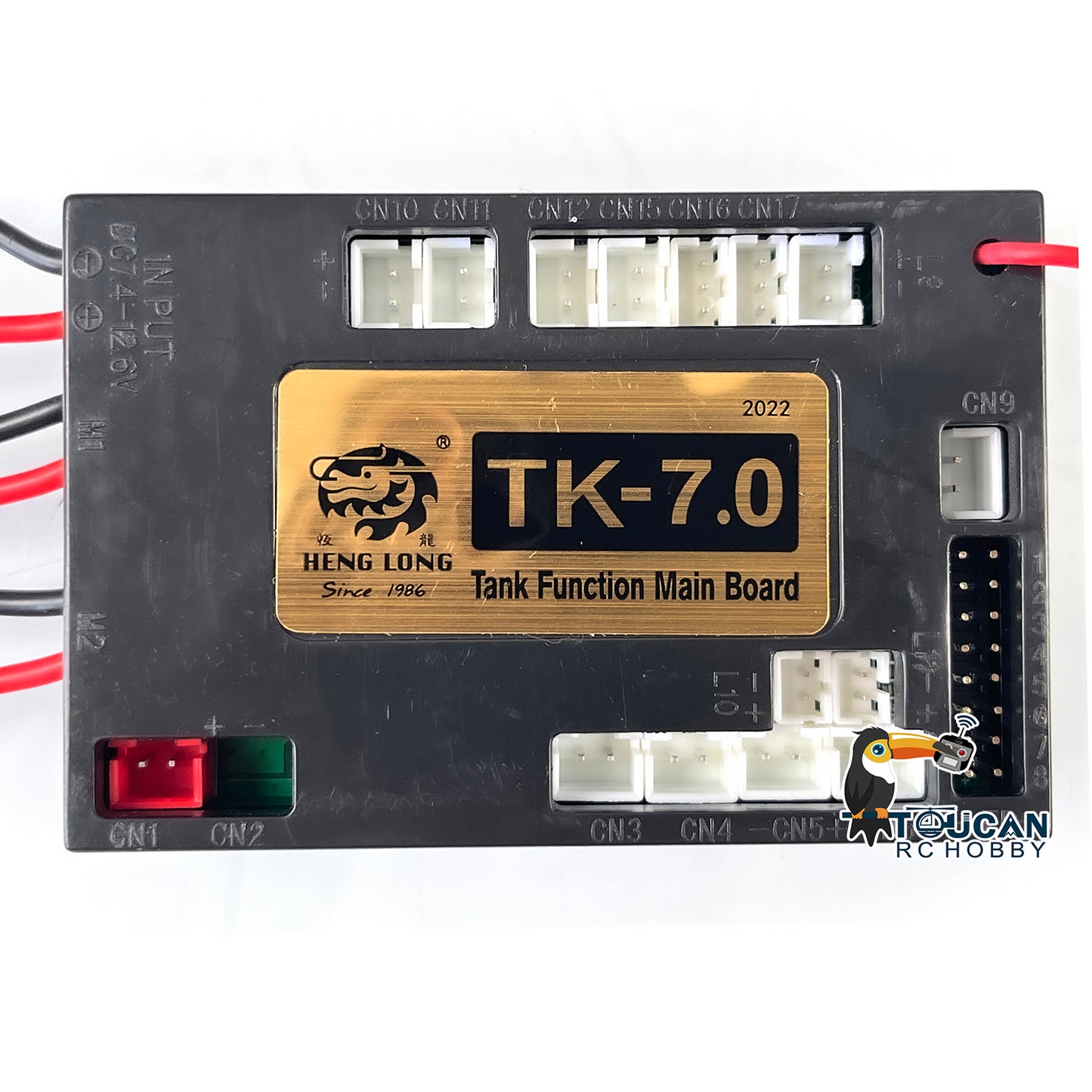 Henglong 7.0 Generation Main Board Motherboard With 1/16 RC German Tiger 1 Russian T90 Remote Control RC Tank Model Sound