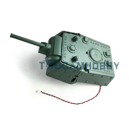 Plastic Turret W/ BB Unit for Henglong 1/16 Scale Soviet KV-1 RC Tank 3878 DIY Accessories Remote Controlled Military Vehicles