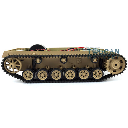 Henglong 1/16 Chassis W/ Plastic Tracks Wheels for German Panzer III H RC Tank 3849 Remote Controlled Armored Vehicle Model