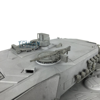 1/16 Scale Henglong German Leopard2A6 RC Tank Model 3889 Full Metal Machine Gun Radio Control Tank Model Spare Parts DIY
