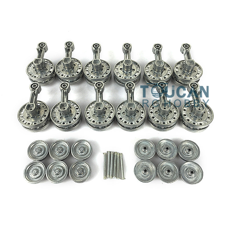 Henglong Metal Road Wheels Spare Parts for 1/16 Scale Soviet KV-1 RC Tank 3878 Radio Controlled Armored Cars Spare Parts