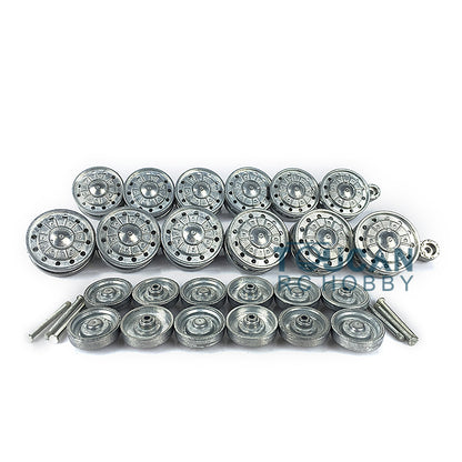 Henglong Metal Road Wheels Spare Parts for 1/16 Scale Soviet KV-1 RC Tank 3878 Radio Controlled Armored Cars Spare Parts