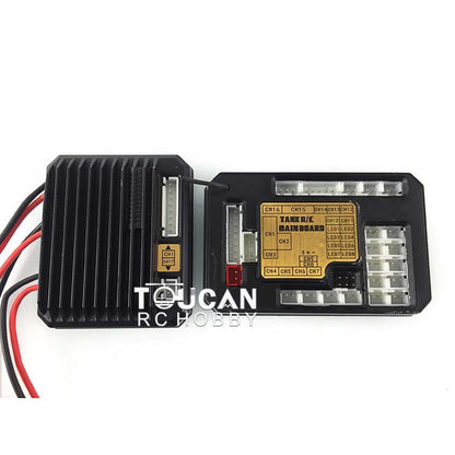 US Warehouse CS 1/16 RC Tank 6.1 2.4Ghz Generation Main Board Receiver DIY Armored Car Radio Control Military Model