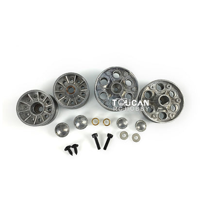 Mato MT158 1/16 Scale Henglong Soviet T34-85 Metal Sprockets Idler Wheels W/ Bearings Tanks Spare Parts Accessory Replacement