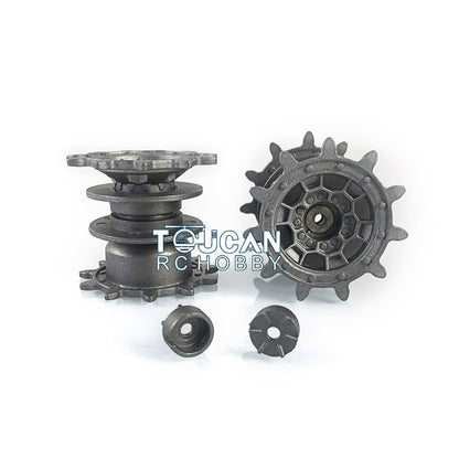 Metal Sprockets Driving Wheels for Henglong 1/16 German Leopard2A6 RC Tank 3889 Radio Controlled Armored Cars DIY Accessories