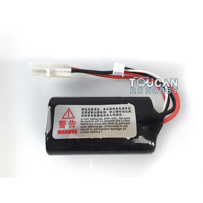 134*47*21MM 7.4V 1800mah Liion Battery with Balance Plug Tamiya Plug Rechargeable Original for HengLong 1/16 Scale RC Tank Model