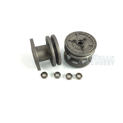 Henglong Metal Idlers Spare Part for 1/16 Scale German King Tiger RC Tank 3888 3888A Remote Controlled Panzer DIY Accessories