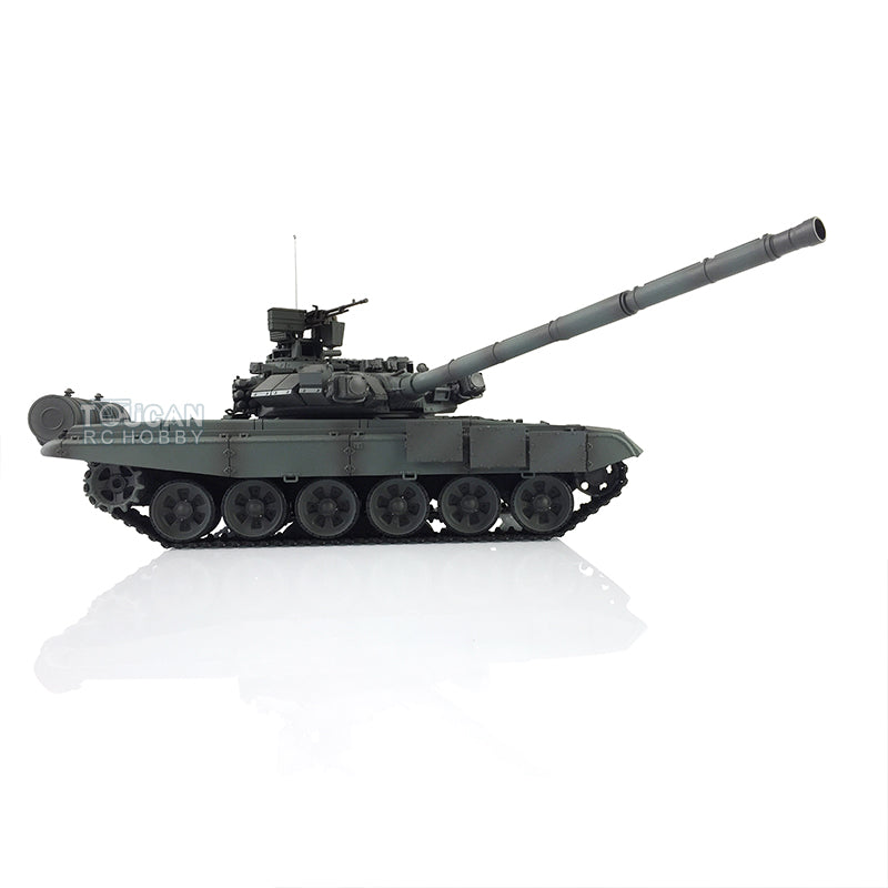 Henglong 7.0 Professional Edition Russian T90 1/16 RTR RC Tank 3938 Model 360 Degrees Turret Metal Tracks Wheels BB Shooting Unit