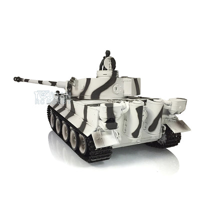 Henglong 1/16  TK7.0 Version Plastic German Tiger I RC Tank 3818Remote Control Tank Sound Effect Smoking Gearbox w/o Recoil Barrel