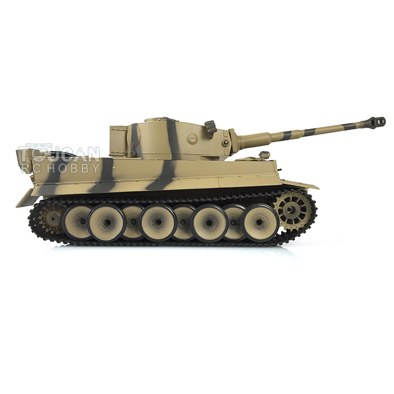 IN STOCK Henglong 1/16 TK7.0 Plastic Tiger I RC Tank Model 3818 w/ 360 Degrees Rotating Turret Barrel Recoil FPV Phone Holder Engine Sound