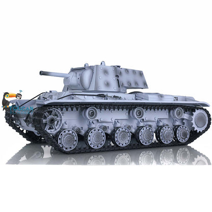 Henglong 1/16 TK7.0 RC Tank 3878 Customized Soviet KV-1 w/ 360 Degrees Rotating Turret Metal Tracks Road Wheels Tracks Sprocket Wheel