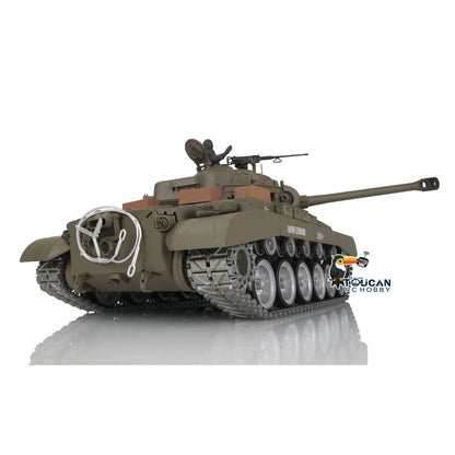 IN STOCK Henglong 1/16 TK7.0 M26 RTR RC Tank 3838 w/ Metal Tracks w/ Double Rubber Pad 360 Degrees Rotating Turret Metal Sprocket Road Wheels