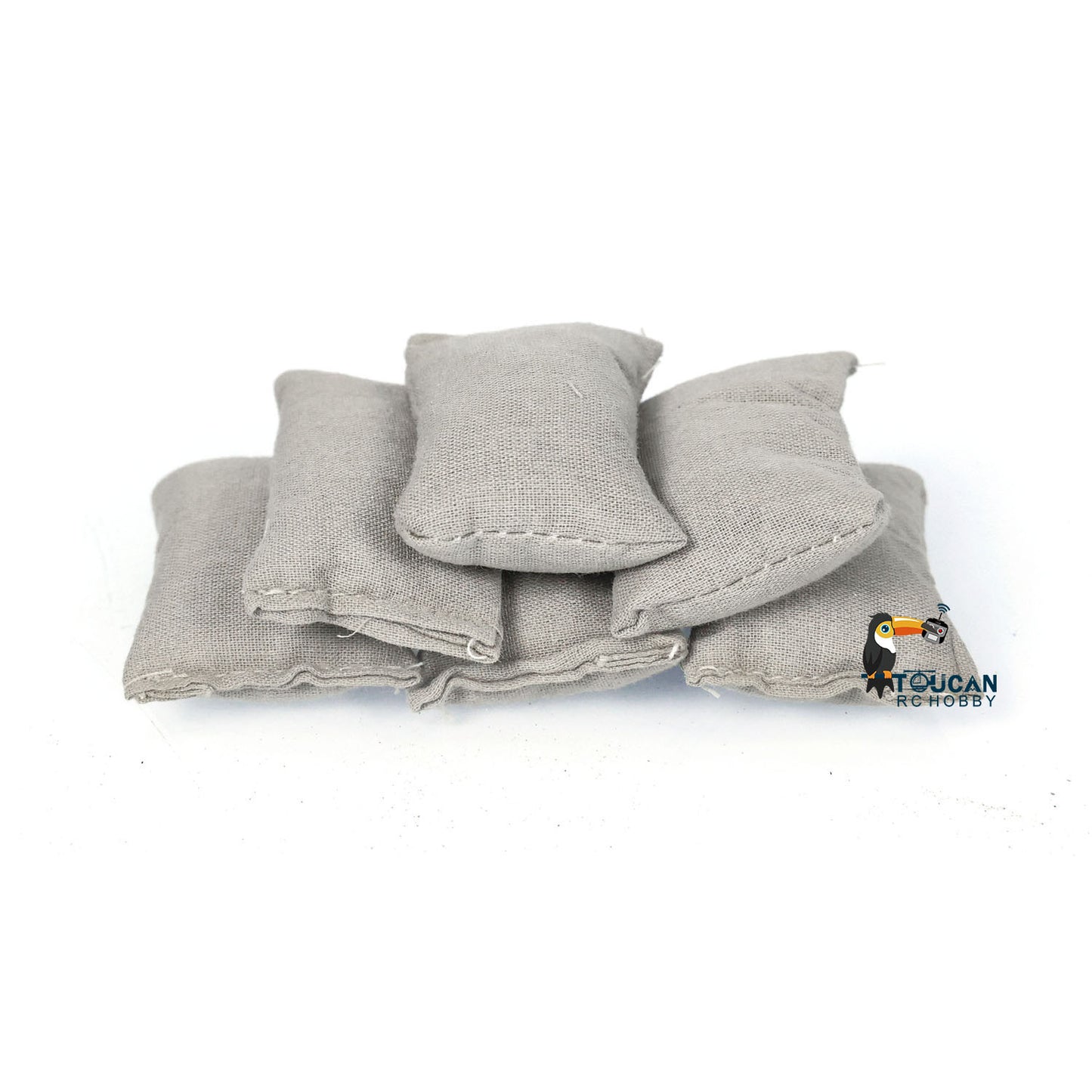 Sandbag Earthbags Model for 1/16 Heng Long RC Tanks 1/14 Radio Control Car Truck DIY Military Fortification Safety Guard Scene