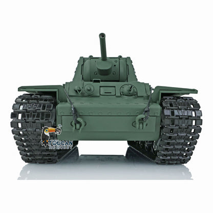 Henglong RC Tank Model 1/16 TK7.0 Plastic 3878 Soviet Union KV-1 w/ FPV 360 Degrees Rotating Turret BB Shooting Sound Effect 2.4Ghz