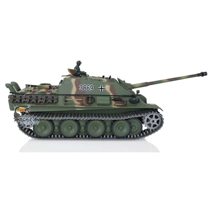 IN STOCK Henglong 1/16 Upgraded 3869 7.0 German Tank Model Jadpanther w/ FPV Camera Metal Tracks Idler Sprocket Wheels BB Shooting Engine Sound