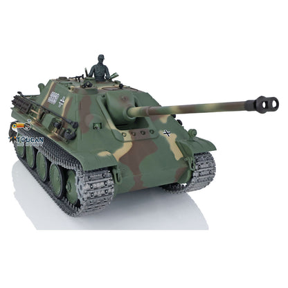 IN STOCK Henglong 1/16 Upgraded 3869 7.0 German Tank Model Jadpanther w/ FPV Camera Metal Tracks Idler Sprocket Wheels BB Shooting Engine Sound