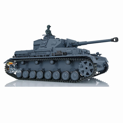 Henglong 1/16 TK7.0 Radio Control Tank Model 3859 RC Plastic German Panzer IV F2 w/ 360 Degrees Rotating Turret Infrared Battle System