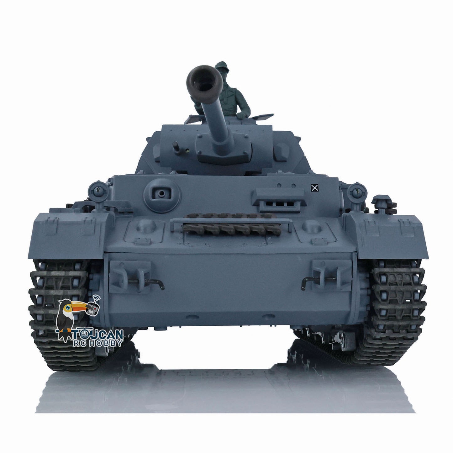 Henglong 1/16 TK7.0 Radio Control Tank Model 3859 RC Plastic German Panzer IV F2 w/ 360 Degrees Rotating Turret Infrared Battle System