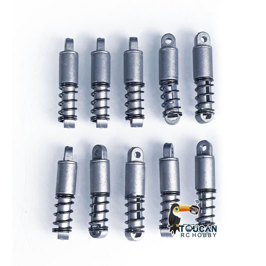 Metal Shock Absorber 10PCS Replacement for Heng Long 1/16 Radio Control Tank USA M41A3 Walker Bulldog 3839 Spare Parts