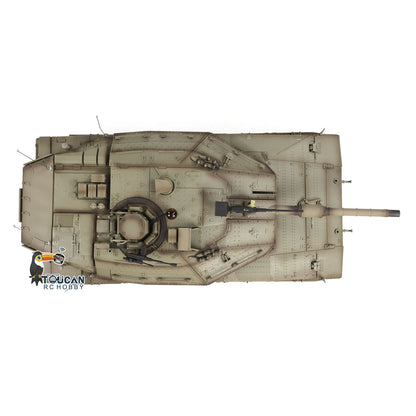 IN STOCK Henglong RC Tank TK7.0 IDF Merkava MK IV RC Main Battle Tank Infrared Combating Turret Rotation Standard Edition 3958-1