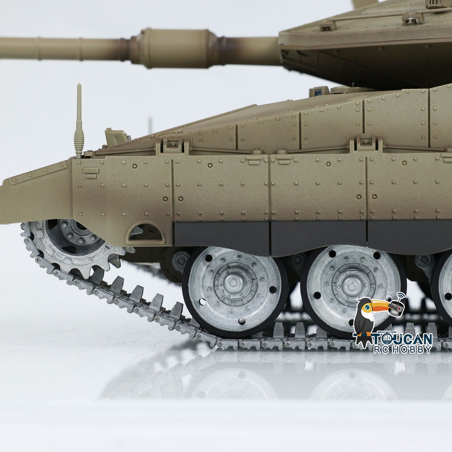 IN STOCK Heng Long RC Tank 1/16 TK7.0 3958 -1 IDF Merkava MK IV PRO Edition Metal Gearbox Sprockets Tracks Idlers Road Wheels Gift Model