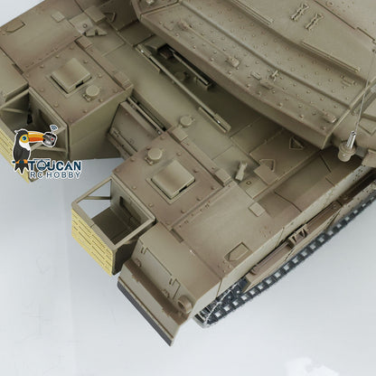 Heng Long 1:16 RC Main Battle Tank IDF MerkavMa K IV FPV 3958 Upgrade Edition With metal Tracks Driving Wheels Idlers FPV Camera