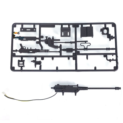 Plastic Machine Gun with Light for 1/16 RC Tank Heng Long IDF Merkava MK IV 3958